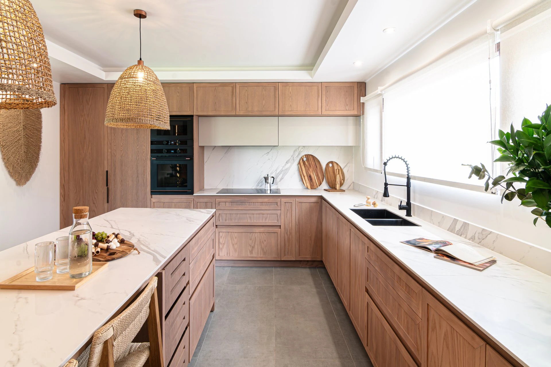 Cocina a medida proyecto Los Tr&eacute;boles - Cocinas Chile